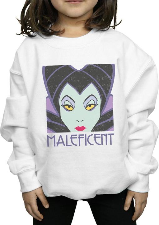 Image du produit Disney - Sweat MALEFICENT CROPPED HEAD - Fille (116)