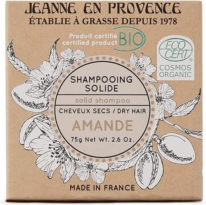 Jeanne En Provence Solid Shampoo ( Almonds ) - Shampoo Solid Org. - 100.0g (Festes Shampoo)