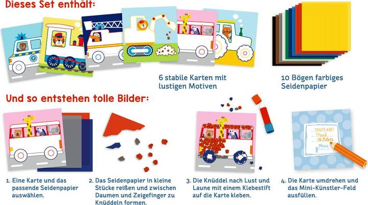 Actual product image My first handicraft set: Knüddelbilder -