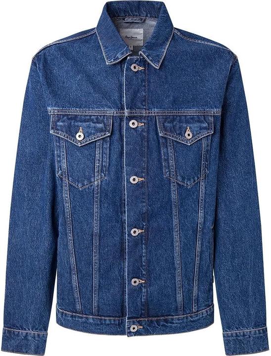 Actual product image Pepe Jeans Regular Jacket Mens Jacket 1Pack Blue DenimHW5 S (S)