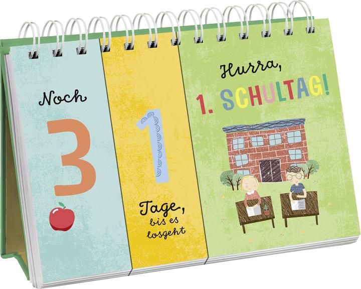 Produktbild Mein Schulstart- und Ferien-Countdown (Harter Einband, Deutsch)