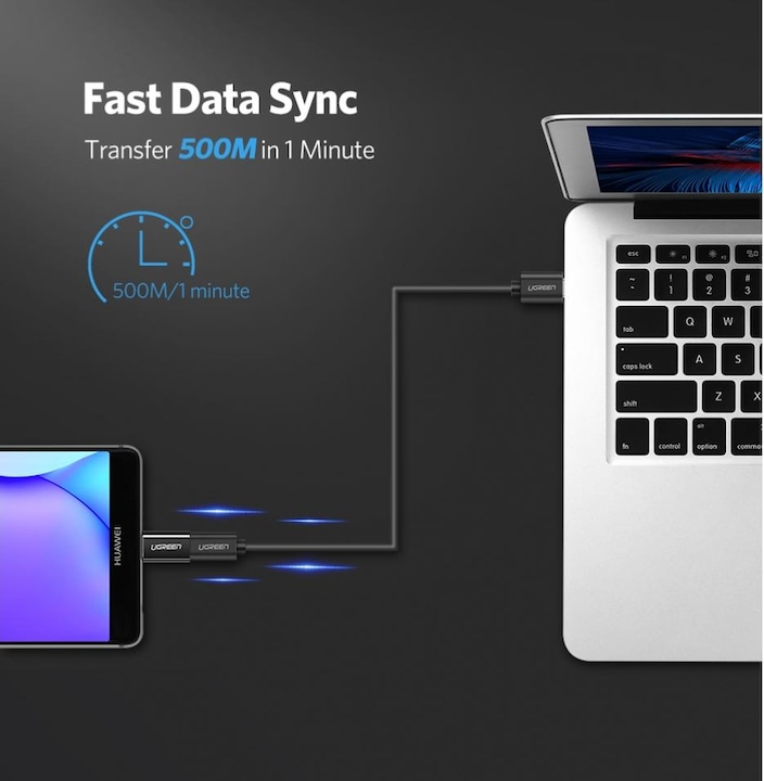 Produktbild Ugreen USB-C zu Micro USB Adapter (USB Typ C, Micro USB)