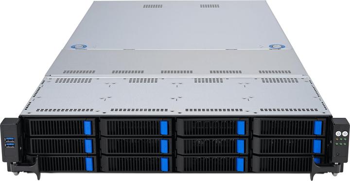 Produktbild ASUS Server RS521A-E12-RS12U/1G/1.6kW/12NVMe/FAN/RH/OCP/GPU (Rack Server)