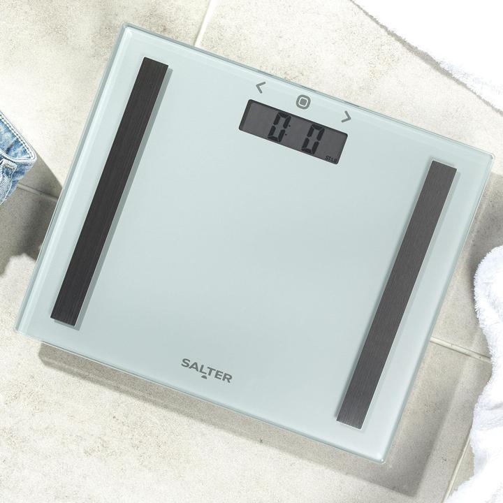Productafbeelding Salter 9113 SV3RAREU16 Compacte Glazen Badkamerweegschaal - Zilver (150 kg)