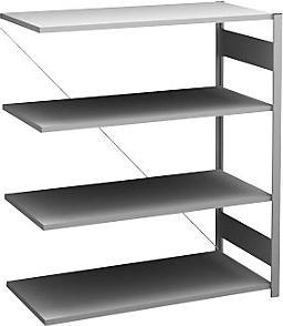 Actual product image Hofe Sideboard plug-in shelf, galvanized