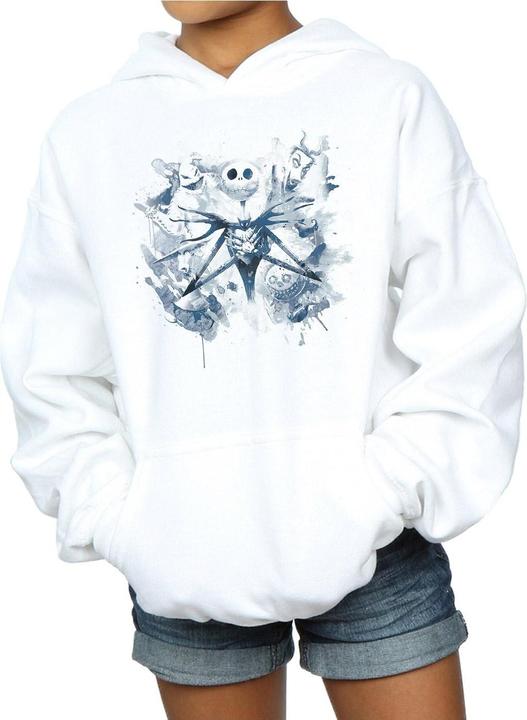 Produktbild Disney Nightmare Before Christmas Paint Spray Carers Kapuzenpullover Mädchen (152, 158)