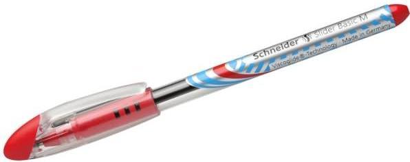 Actual product image Schneider Ballpoint pen Slider Basic (Red, 1 x)