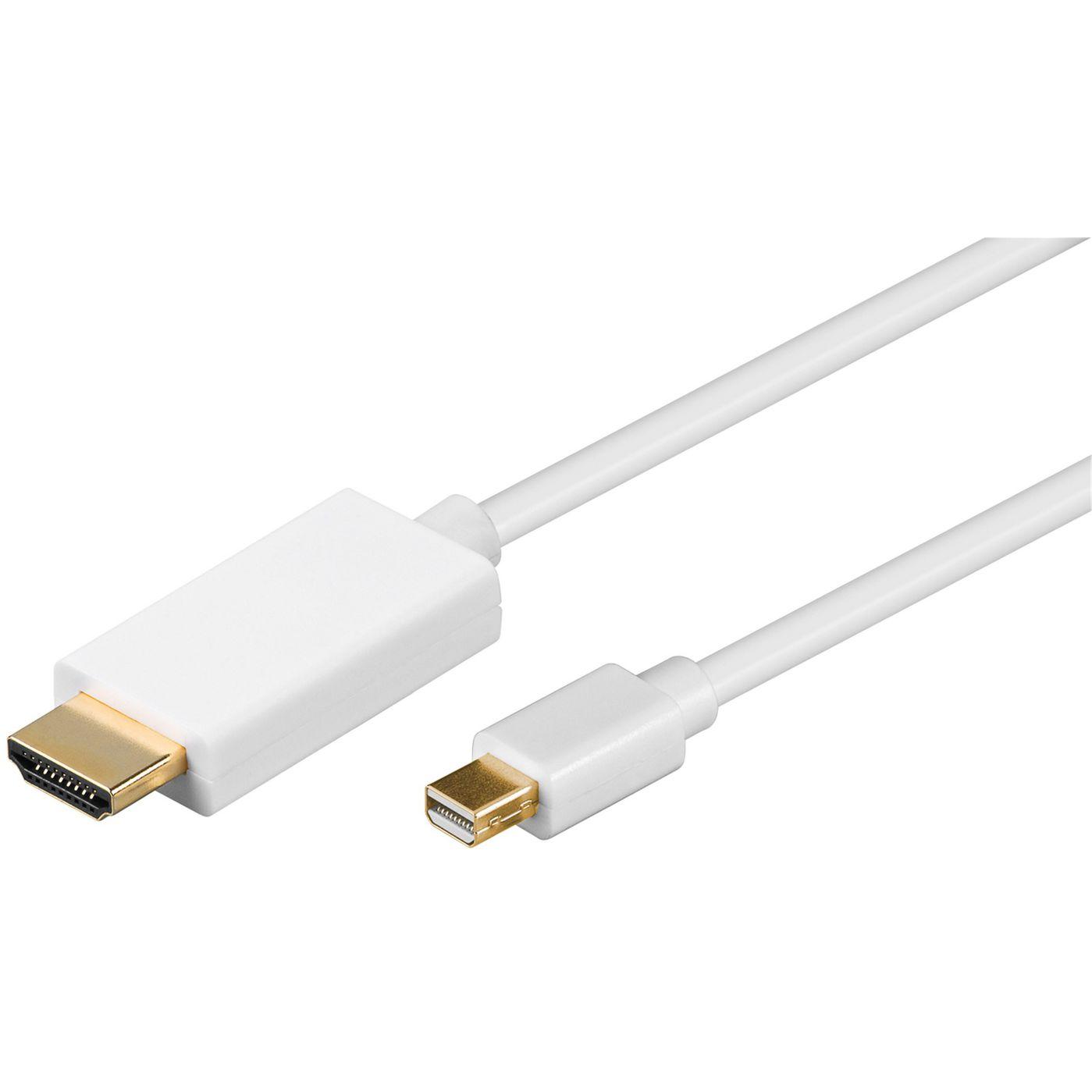 CoreParts Mini DisplayPort — HDMI (Typ A) (3 m, DisplayPort, HDMI), Video Kabel