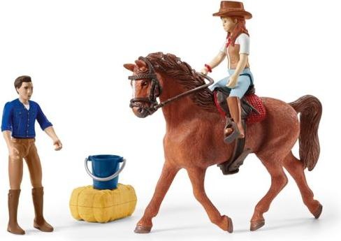 Productafbeelding Schleich Avontuur met auto en paardentrailer