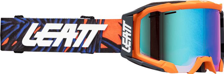 Actual product image Leatt Velocity 5.0 MTB Goggle Iriz Jungle Blue UC 26% (Iriz Jungle, Blue)