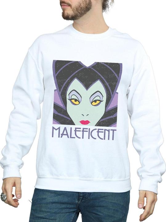 Produktbild Disney Maleficent Cropped Head Sweatshirt (L)