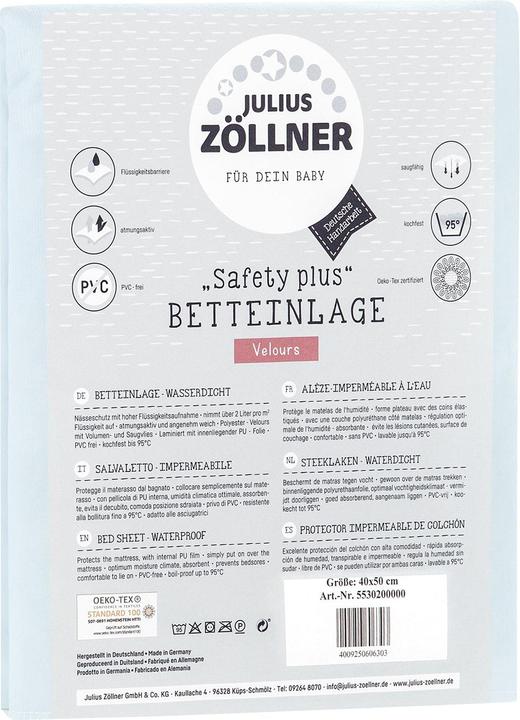 Image du produit Julius Zöllner Alèse imperméable "Safety Plus (70 x 140 cm)