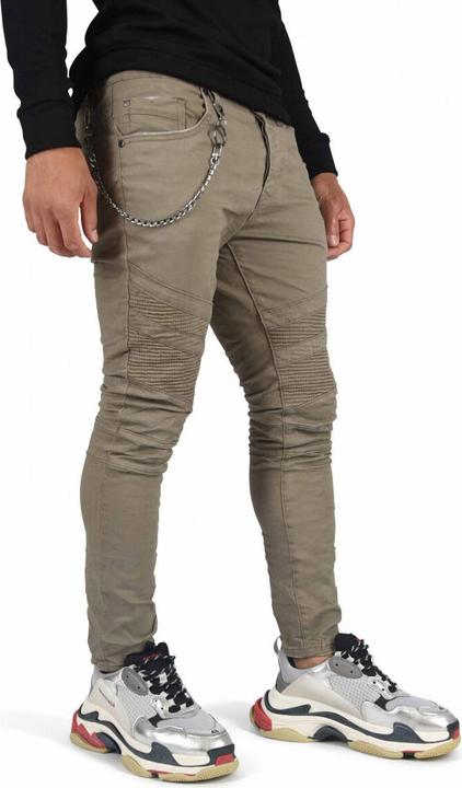 Immagine prodotto Project X Paris Jeans slim con inserti da biker (28)