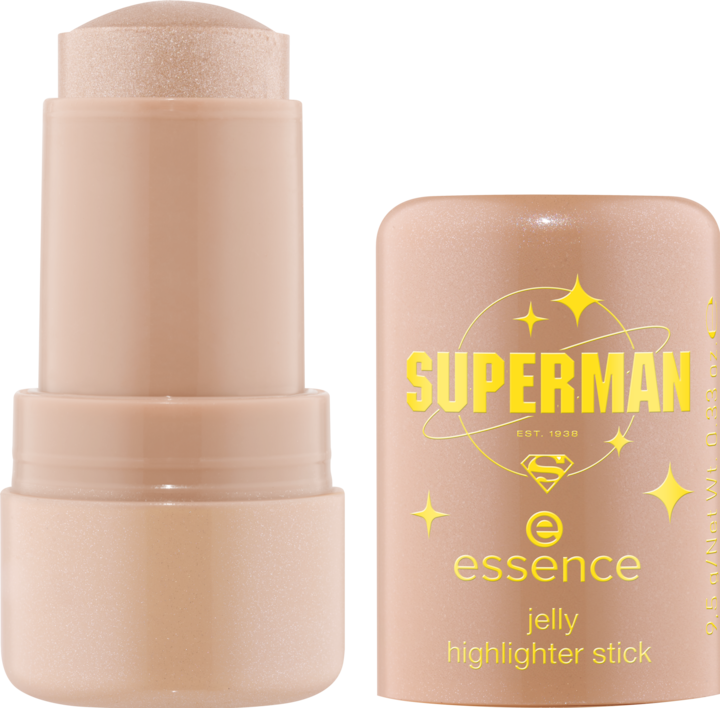 Produktbild essence Superman jelly highlighter stick (01 Undefeated, 02 Mighty, Highlighter)