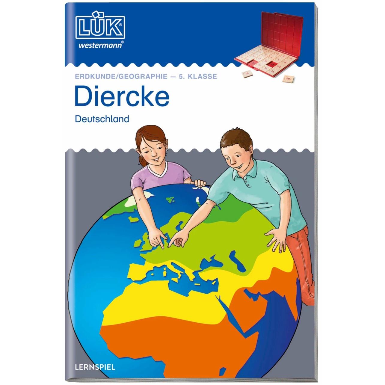 Diercke Deutschland, Schulbücher von Albrecht Schiekofer