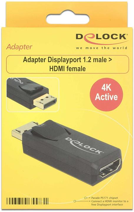 Actual product image Delock DP to (HDMI, 6.20 cm)