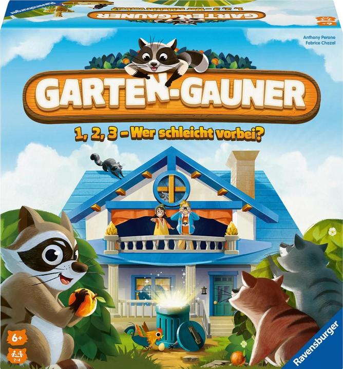 Produktbild Ravensburger 1, 2, 3 Wer schleicht vorbei? (Deutsch, 2 - 4 Spieler)