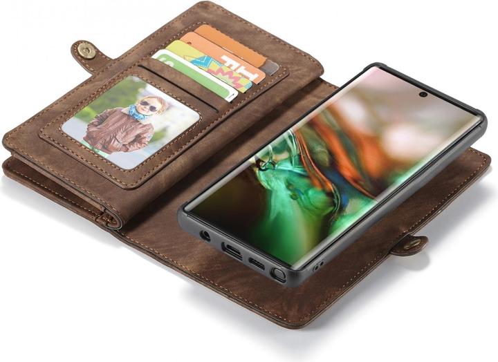 Image du produit Caseme Samsung Galaxy Note10 Housse en cuir véritable Portefeuille Cartes (Samsung Galaxy Note 10)