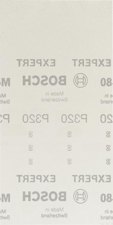 Image du produit Bosch Professional Zubehör EXPERT M480 Filet de ponçage pour ponceuses vibrantes, 115 x 230 mm, grain 240 (240)