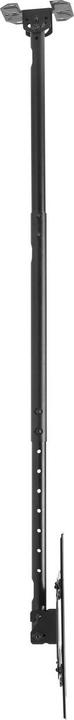 Actual product image Aisens Soporte Techo Giratorio Inclinable Extensible Monitor TV 50kg 37-80 Negro (Ceiling, 50 kg, 37" - 80")
