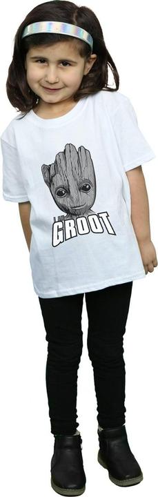 Produktbild Guardians Of The Galaxy Groot Face TShirt Mädchen (128)