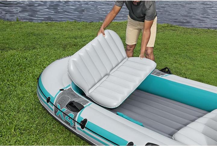 Image du produit Bestway Hydro Force Canot gonflable X4 pour 4 personnes Adventure Elite 3,15 m (315 cm, 1 Personne)