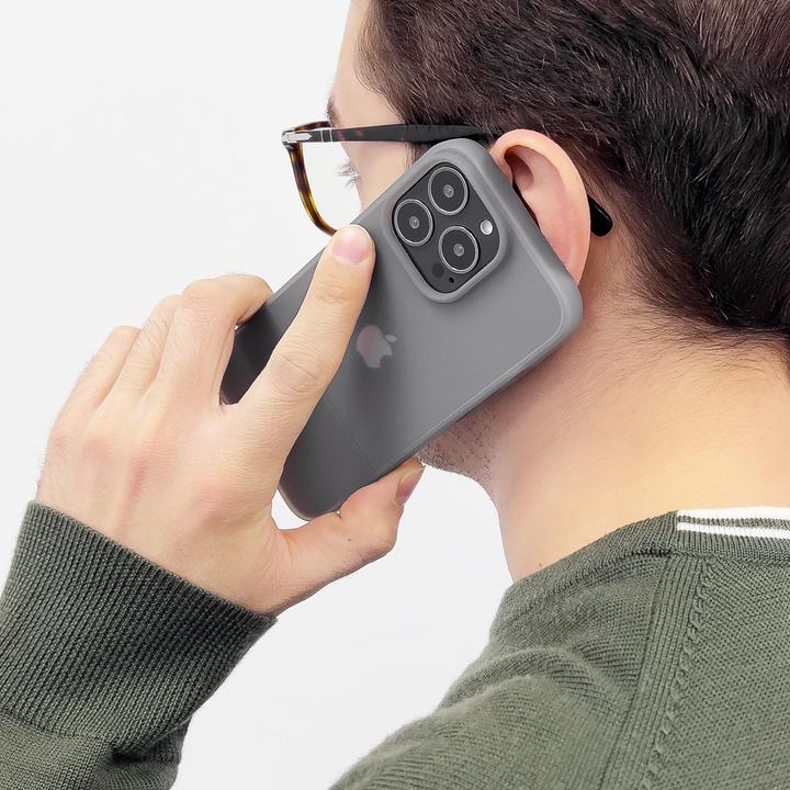 Immagine prodotto Kingxbar Custodia serie Plain Cover per iPhone 13 Pro Custodia in silicone grigio (Apple iPhone 13 Pro)
