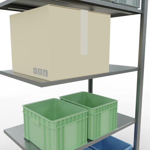 Image du produit Schulte Lagertechnik Système enfichable Élément suivant MULTIplus150 avec traverse de longueur