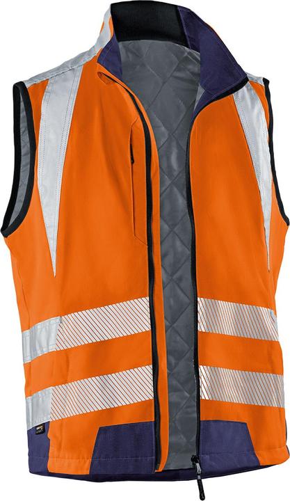 Produktbild Kübler Reflectiq Weste Psa 2 Warnorange/Dunkelblau XXL (XXL)