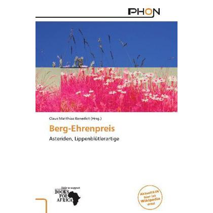Berg-Ehrenpreis, Fachbücher