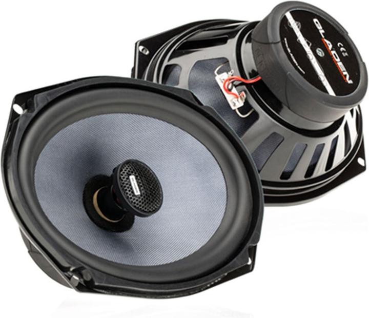 Immagine prodotto Gladen Glad Audio Alpha 609C - Altoparlante per auto - altoparlanti ovali da 6x9 pollici - set di 2 (165 W, 6 x 9")