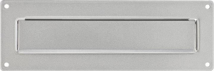 Burg Wächter 32480 PORTA 796 SI Einwurfblende Aluminium, Stahlblech Silber