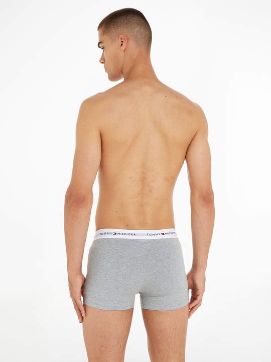 Produktbild Tommy Hilfiger Low Rise Trunk grau (S, 4er Pack)