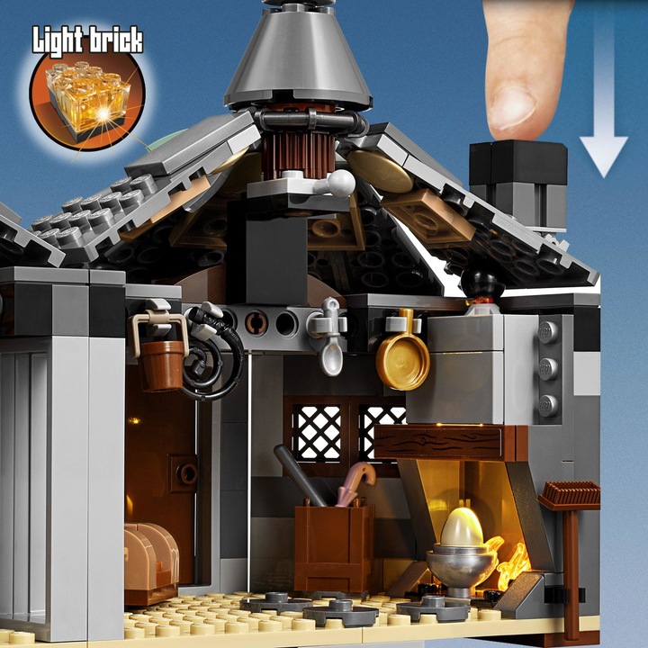 Produktbild LEGO Hagrids Hütte: Seidenschnabels Rettung (75947, LEGO Harry Potter)