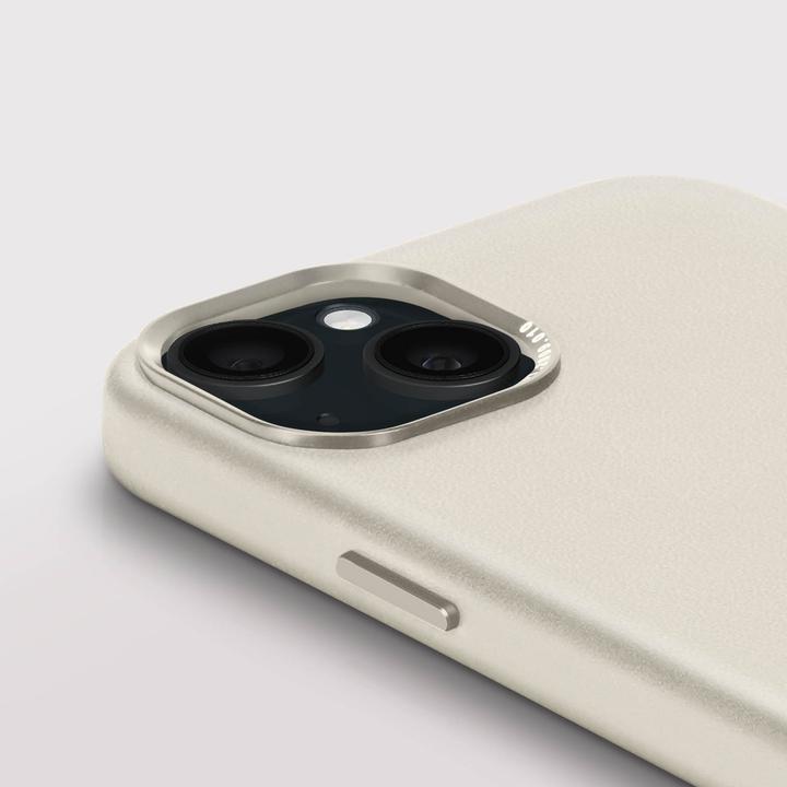 Productafbeelding Decoded Leren achterkant voor iPhone 15 Plus Klei (Apple iPhone 15 Plus)