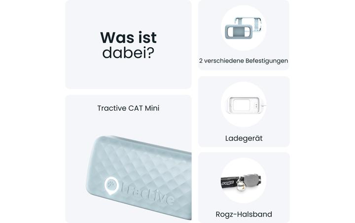 Immagine prodotto Tractive GPS Mini (Taglia unica, Gatto, Generale)