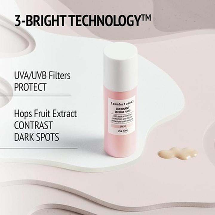 Actual product image Comfort Zone Luminant (Suntan cream, SPF 50, 30 ml, 30 g)