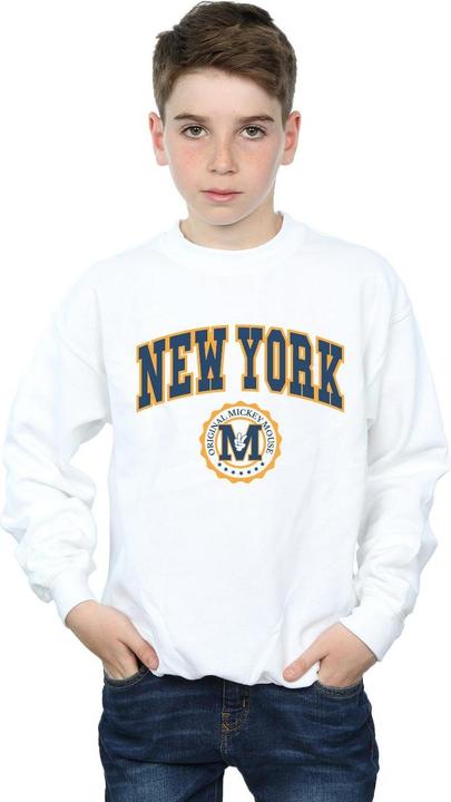 Actual product image Disney Boys Mickey Mouse New York Seal Sweatshirt (116)