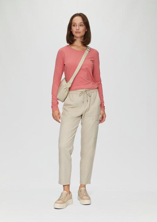 Actual product image S.Oliver Hose Weiche Relaxed-Jogpants mit Tapered Leg (46)