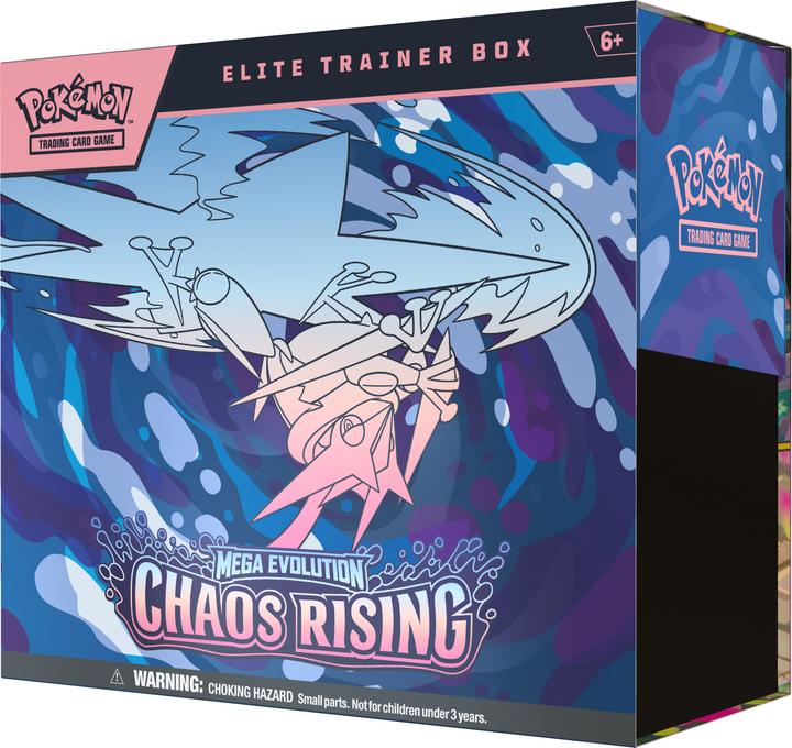 Pokémon P-EN ME04 'Chaos Rising' Elite Trainer Box (English, Box Set & Collection)