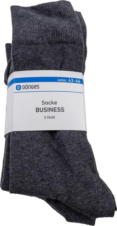 Immagine prodotto Dönges Calzino in cotone Business, grigio, taglia 43-46 (43 - 46)