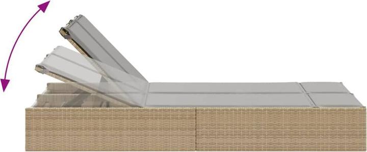 Immagine prodotto vidaXL Doppel-Sonnenliege (200 cm)