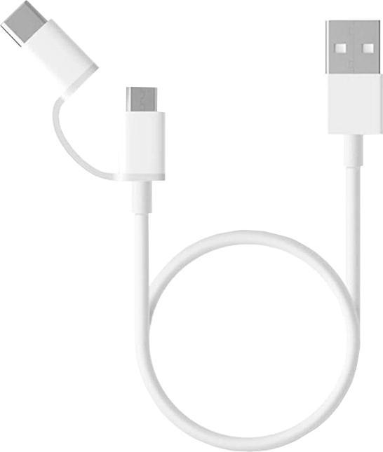 Xiaomi SJV4082TY - 1 m - USB A - Micro USB B - White (1 m, USB 2.0)