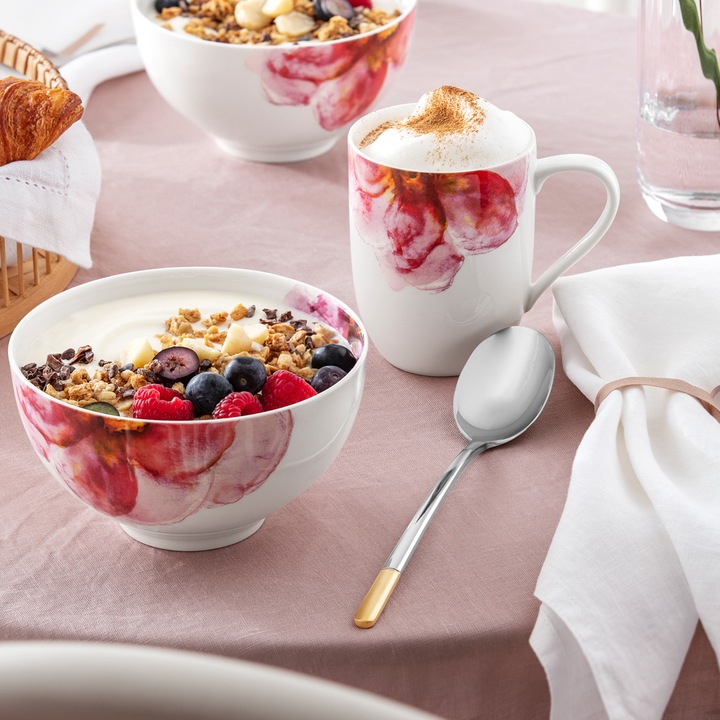Actual product image Villeroy & Boch Table spoon Ella partly gold-plated (1 Piece, Scoops)