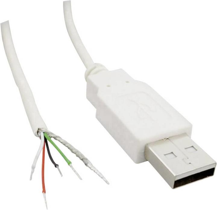 Actual product image Tru Components USB A Connector 2.0 with open