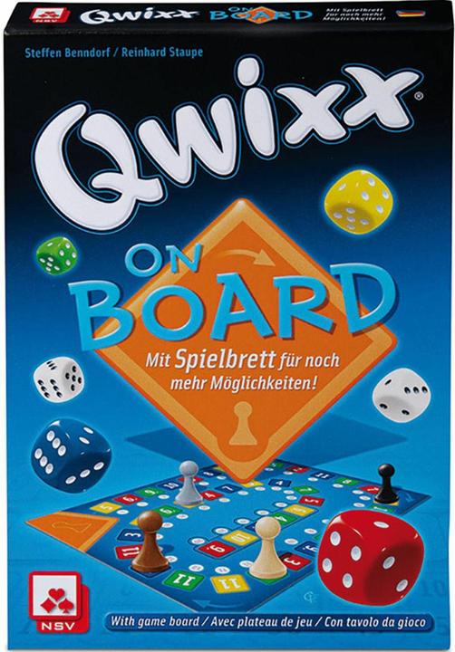Actual product image NSV Qwixx on Board (English, French, German, Italian, 2 - 4 Players)