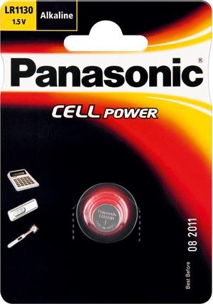 Actual product image Panasonic Micro Alkali LR1130 (1 pcs., AG10, 65 mAh)