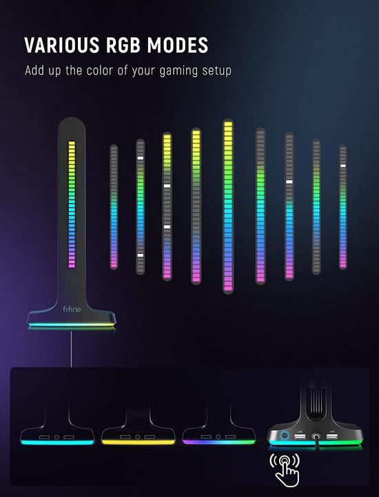 Actual product image Fifine S3 RGB