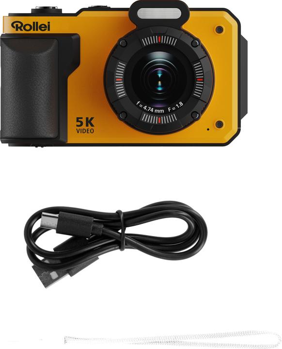 Produktbild Rollei Sportsline 64 Pro Digital Camera, orange