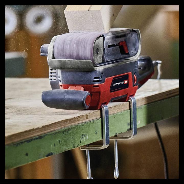 Produktbild Einhell TE-BS 850 E Bandschleifer 4466245 Bandschleifer 850 W Band-Breite 75 (Bandschleifer, 850 W)